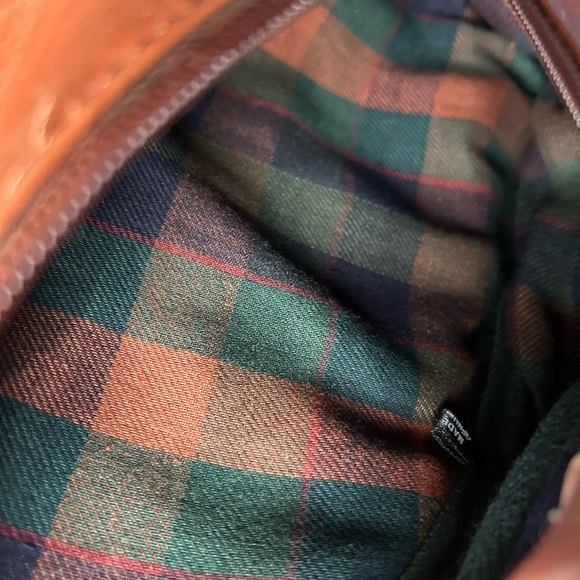 Hidesign vintage leather, preppy Y2K style Boho chic mini backpack - Picture 6 of 9